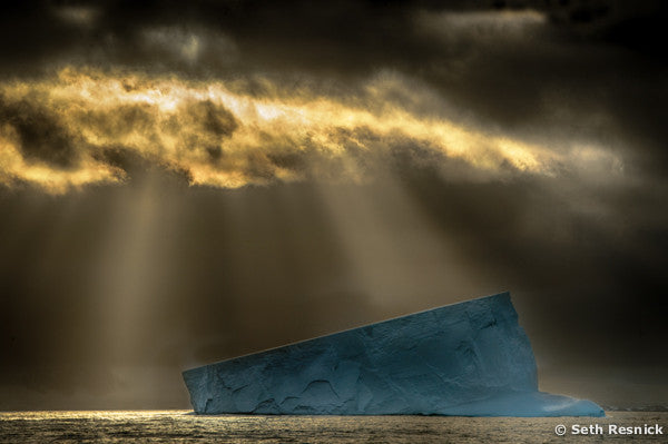 First Rays, Pleneau Bay, Antarctica