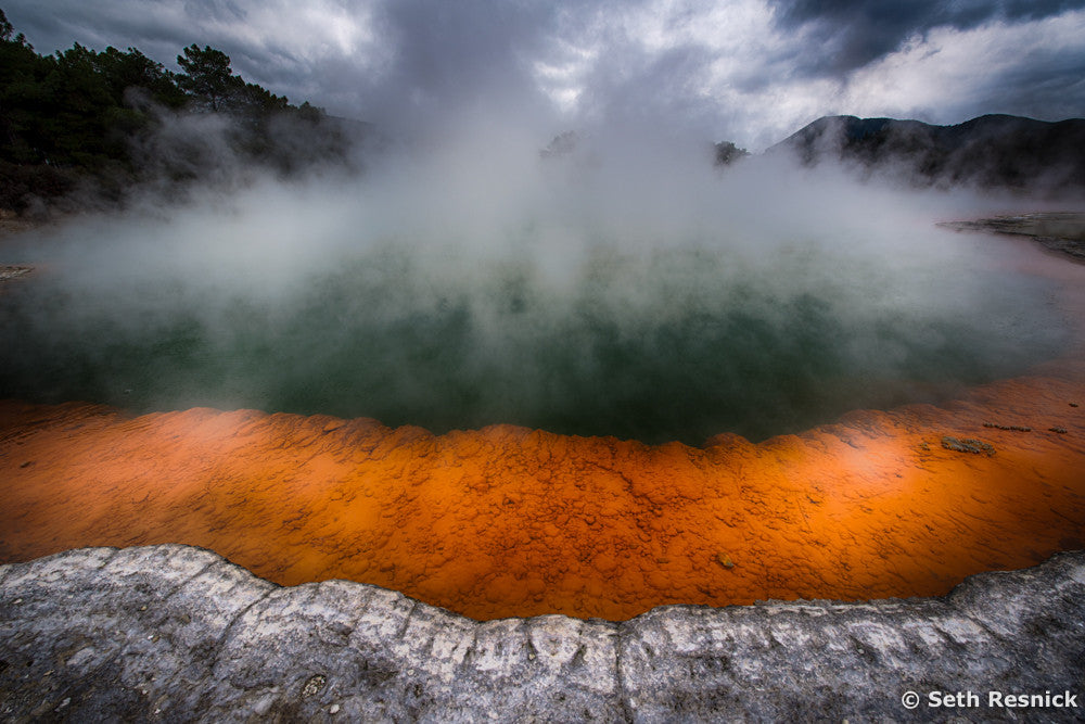 Champagne Pool, New Zealand