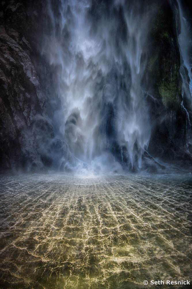 Falling Beauty- Milford Sound, New Zealand